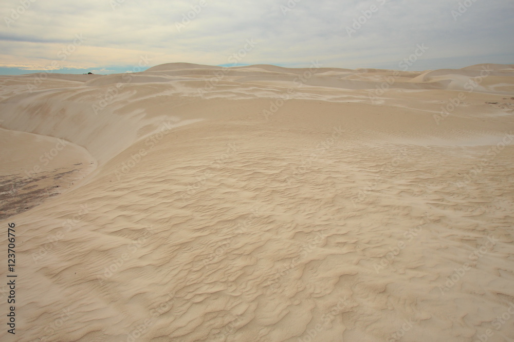 Coastal dunes in Australia