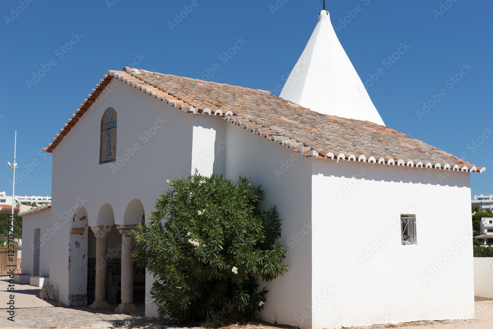 Chapel nossa senhora da rocha. Algarve. Portugal