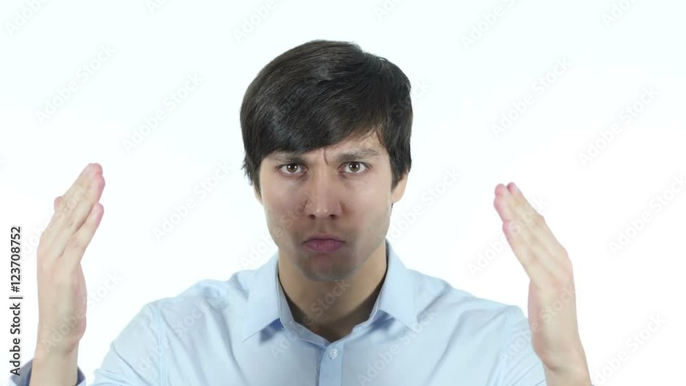 Angry Businessman Gesture Angry Businessman Gesture