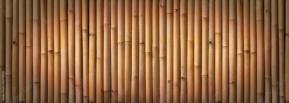 Fototapeta Bambusowy ogrodzenie