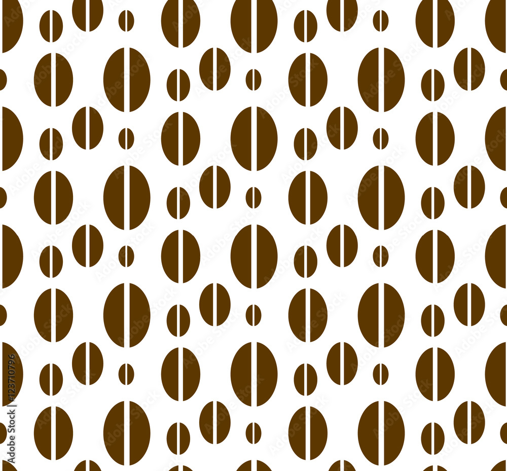 Obraz premium Vector coffee background