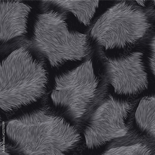 Texture of a fur