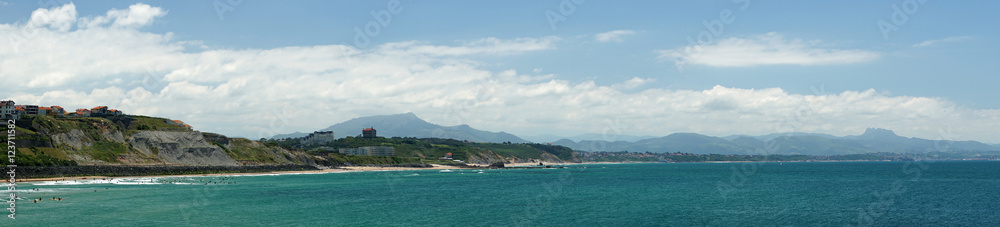 Rocher de la Vierge à Biarritz