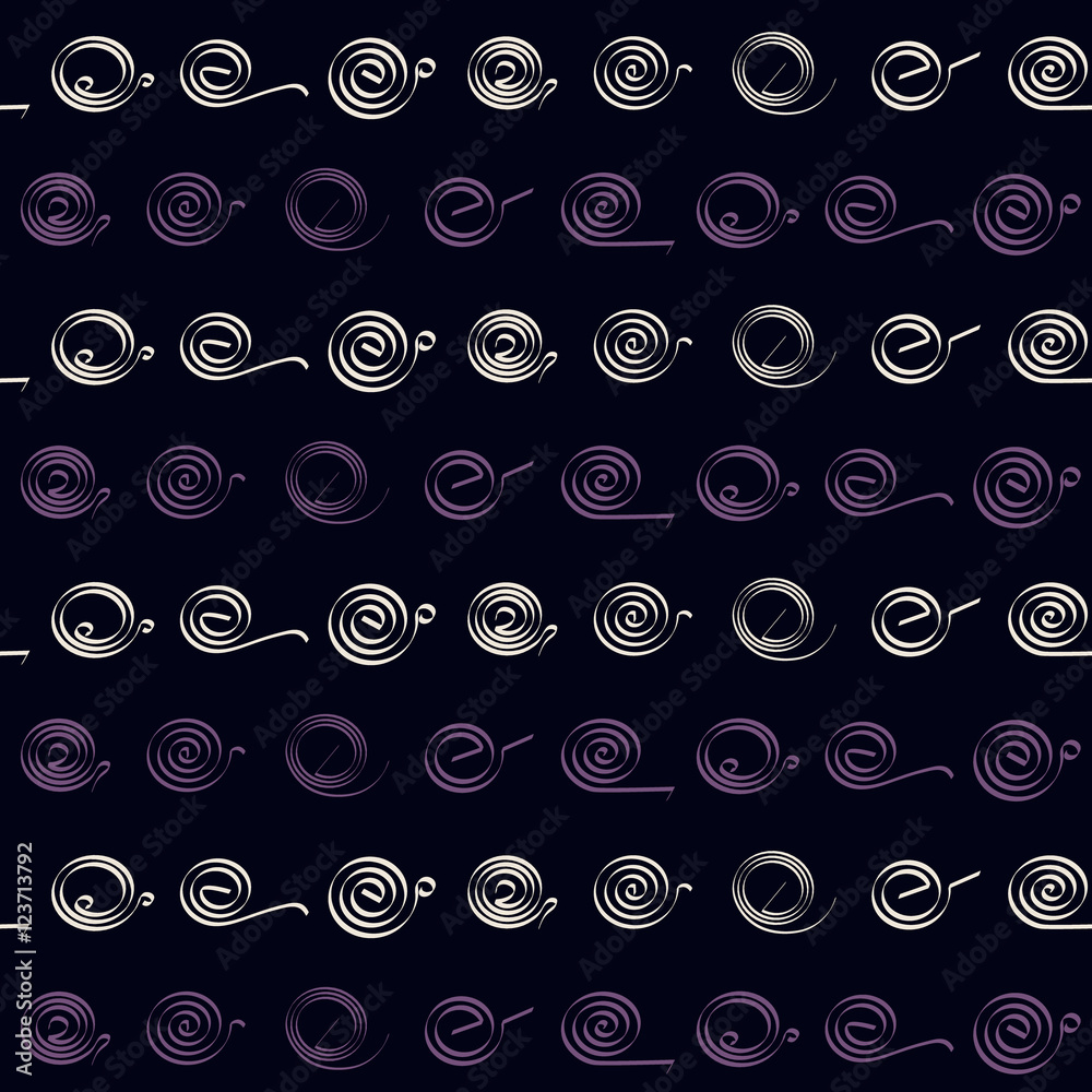 Seamless pattern with Springs for your design Seamless pattern with Springs for your design