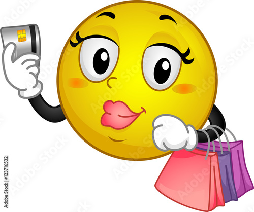 Mascot Credit Card Shopping...