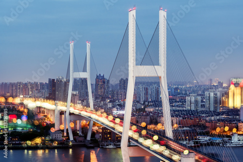 Nanpu Bridge and Overpass, Shanghai