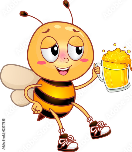 Buzzed Bee Drink Honey Beer