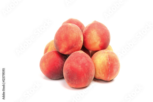 Heap of peaches