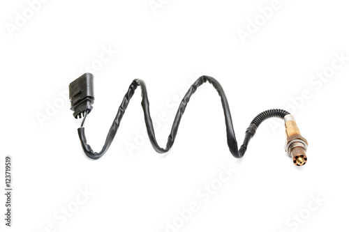 Oxygen sensor with black cable