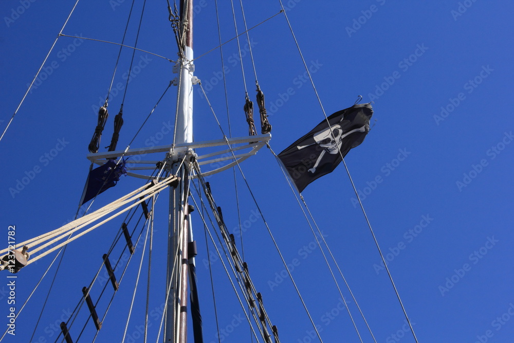 Fototapeta premium bateau de pirate