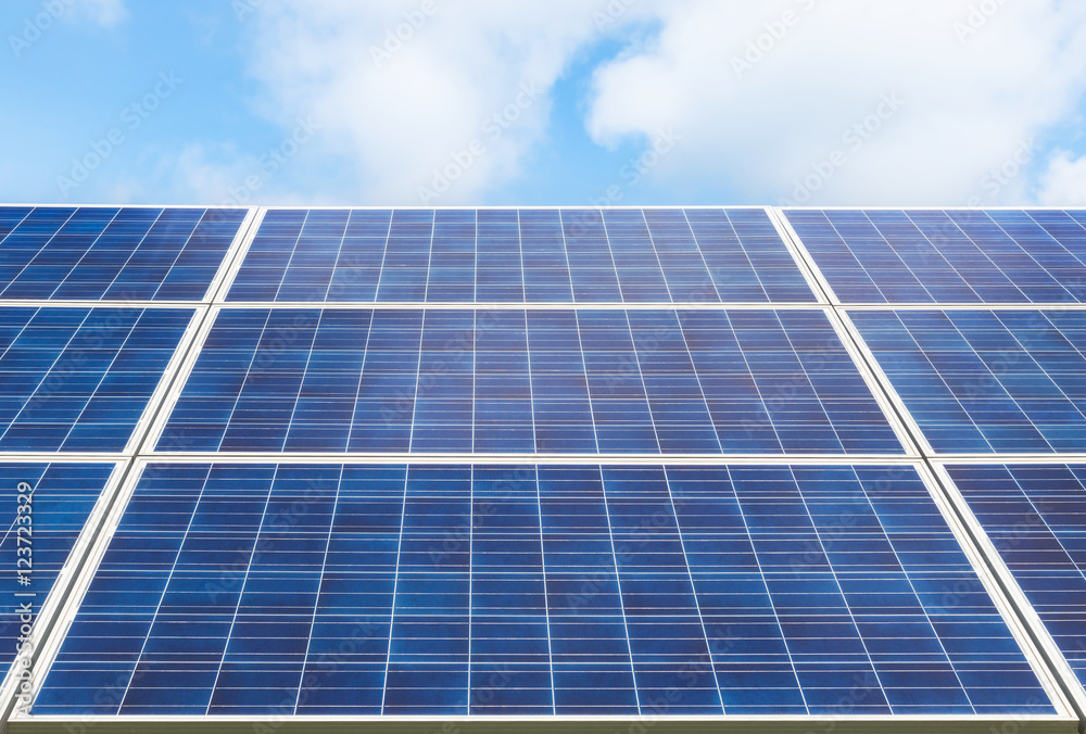 photovoltaics solar panels in solar power station photovoltaics solar panels in solar power station