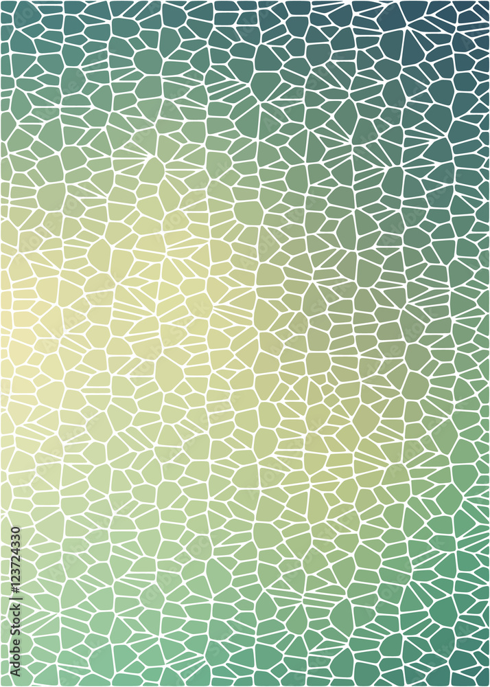 green-yellow tiled abstract background