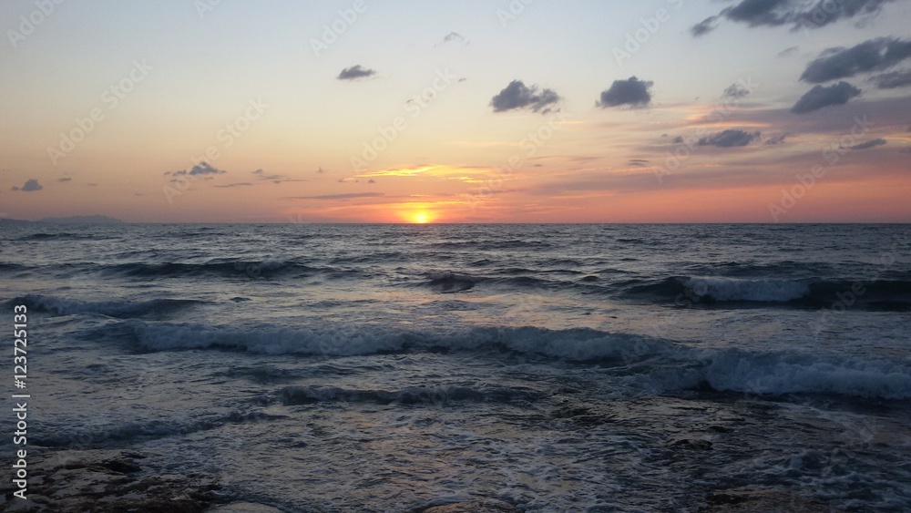 Sicily sunset