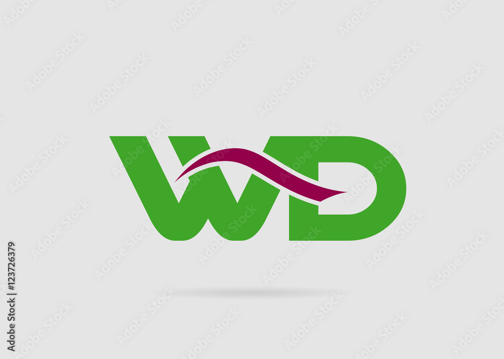 WD initial company group logo
