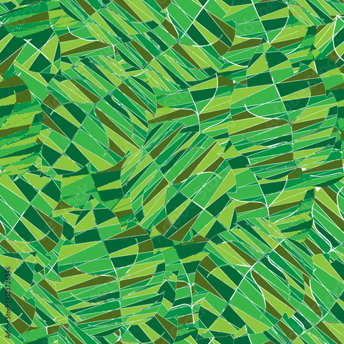 Seamless pattern with leaves.