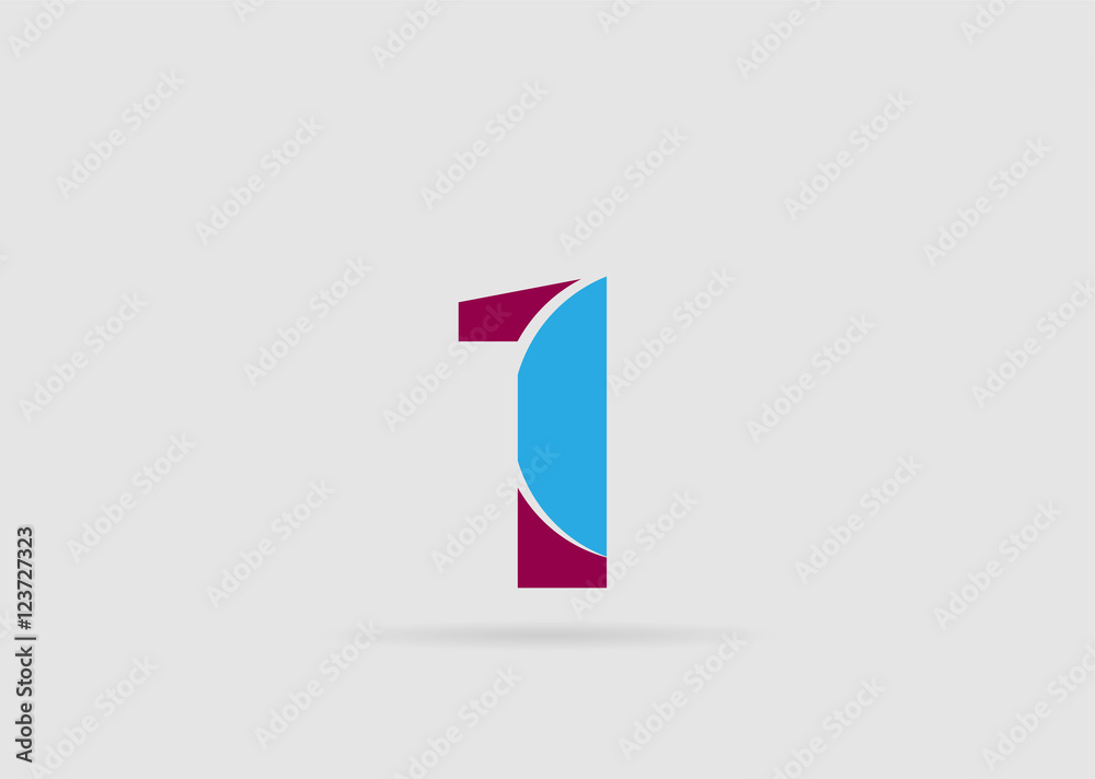 Number logo design.Number one logo.Logo 1 vector template
Number logo design.Number one logo.Logo 1 vector template