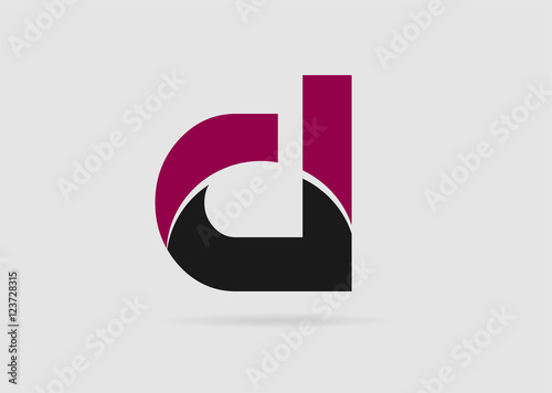 Letter d logo 