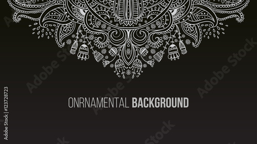 Beautiful card vector