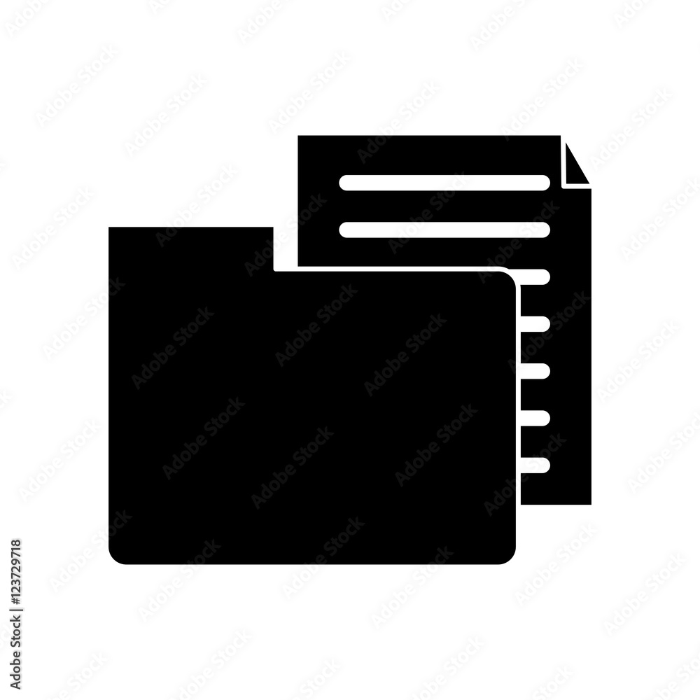 Document and file con. Data archive storage and organize theme. Isolated design. Vector illustration Document and file con. Data archive storage and organize theme. Isolated design. Vector illustration