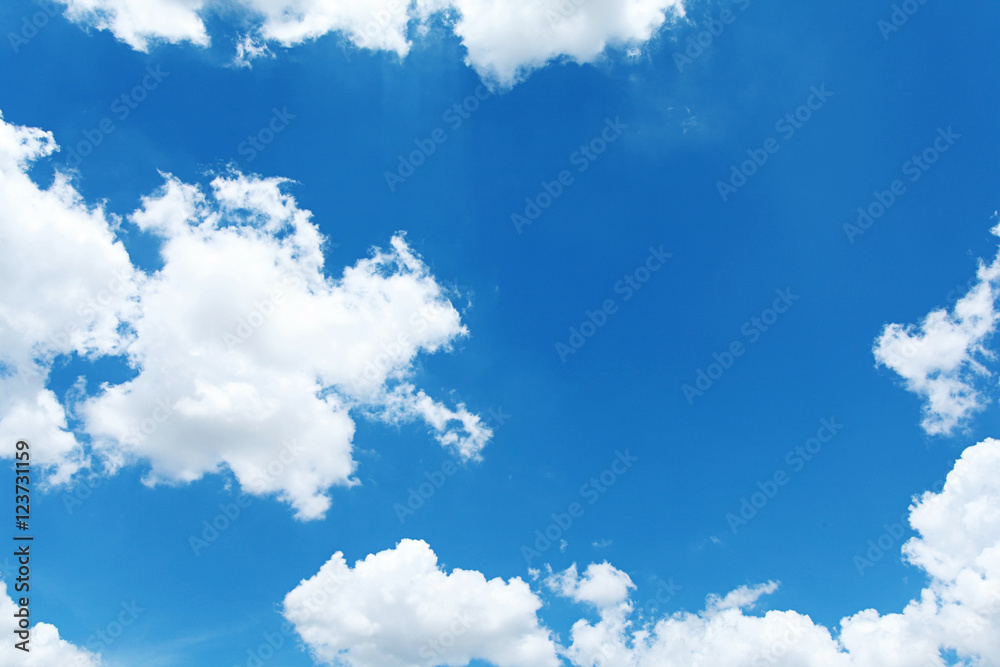 Fototapeta premium blue sky with cloud