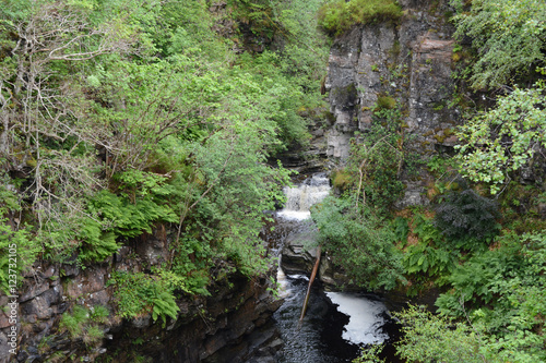 Upper stretch of Corrieshalloch Gorge photo