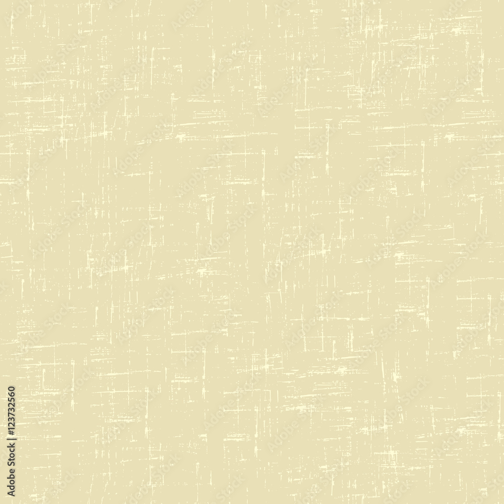 Obraz premium Imitation of old paper. Vector seamless pattern in beige color.