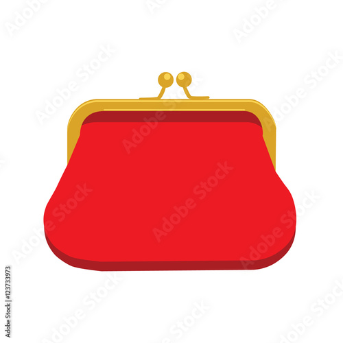 Red purse icon