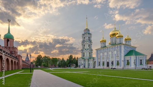 Uspensky Cathedral. Tula city. Russia