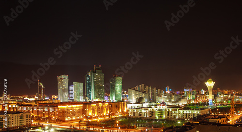 Astana at night © Vasca