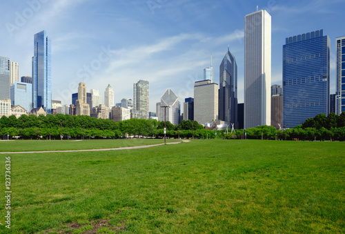 Fototapeta Naklejka Na Ścianę i Meble -  Chicago skyline