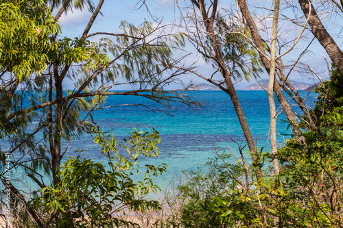 Fototapeta Naklejka Na Ścianę i Meble -  Beautiful Landscape in the Whitsunday Islands in Australia