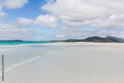 Beautiful Landscape in the Whitsunday Islands in Australia photo