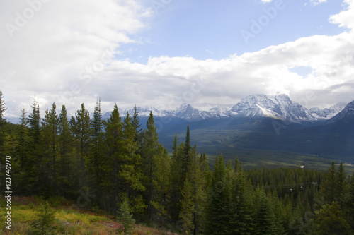 A mountains view, in Alberta, Canada © JIHYUN