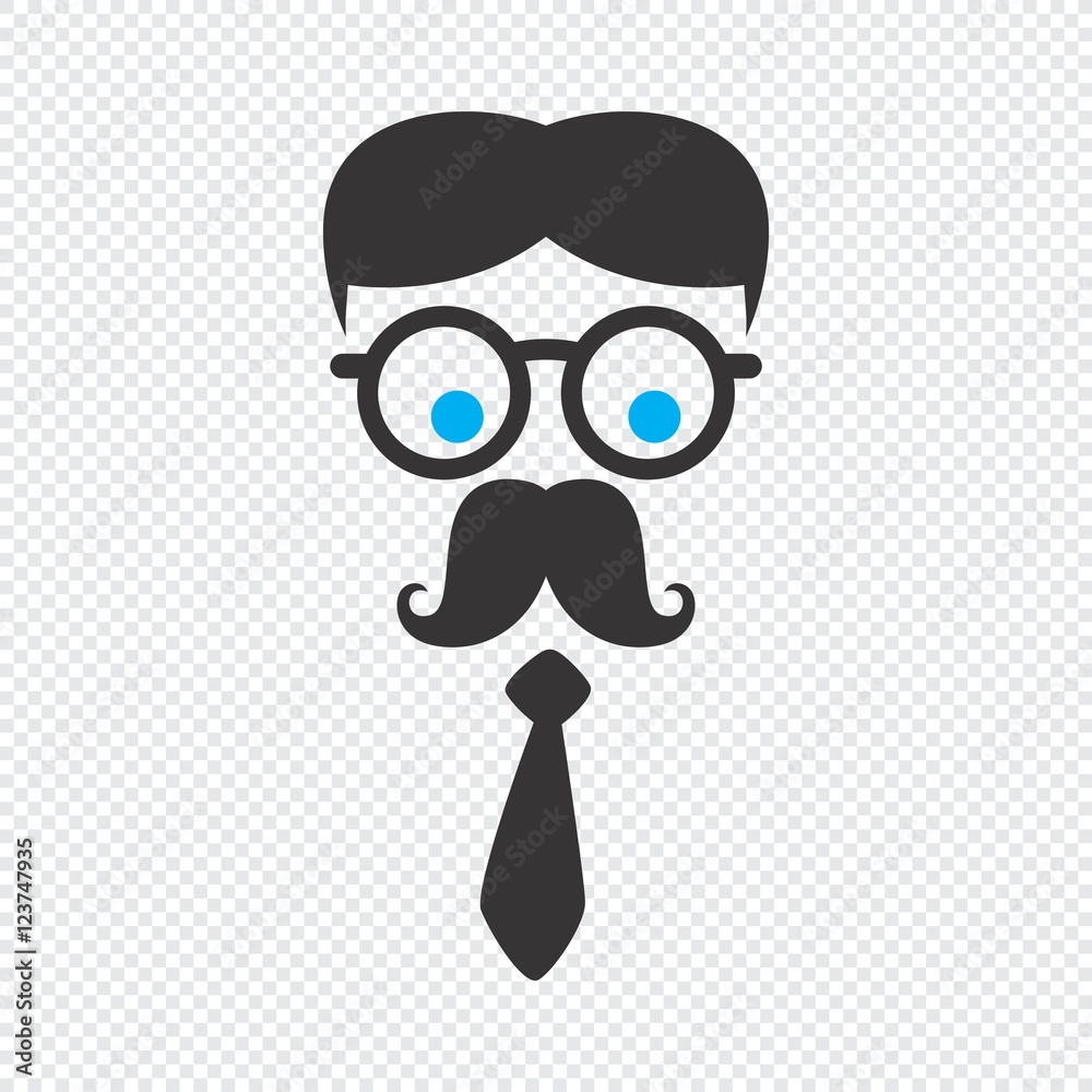 geek cartoon character