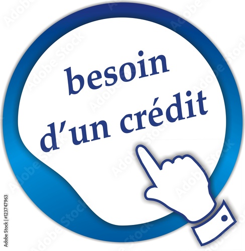 bouton besoin d'un crédit