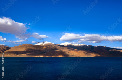 Tso Moriri lake in Ladakh, India