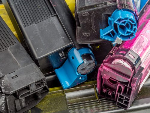 Foto Color laser printer toner cartridges