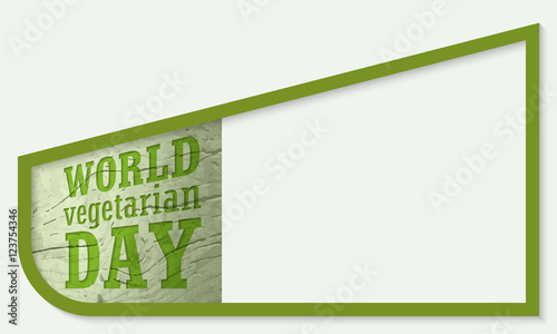 Vector frame for your text and wooden background with the words