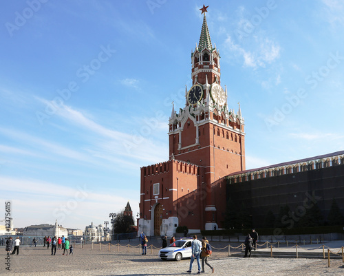 Spasskaya Tower of the Moscow Kremlin photo