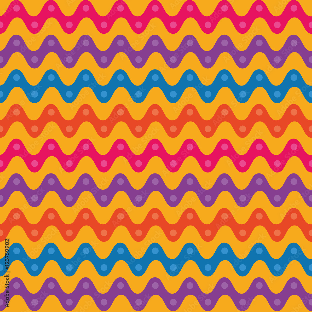 Wave seamless background.