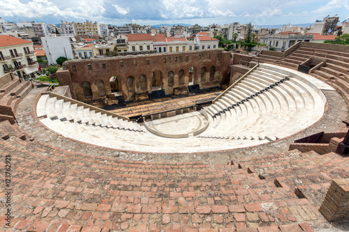 Ruins of Roman Odeon, Patras, Peloponnese, Western Greece  photo