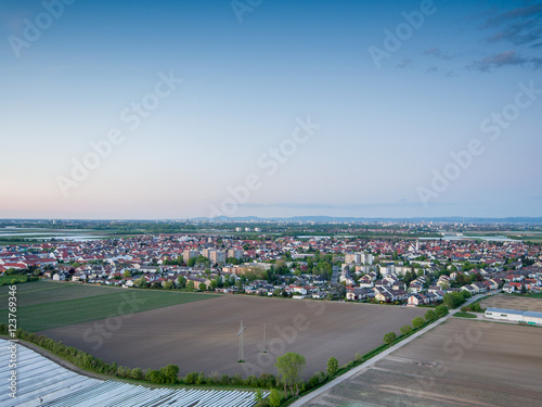 Mutterstadt Dorf in Rheinland Pfalz Deutschland