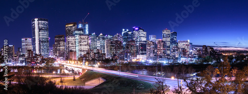 Calgary Downtown Nightsky