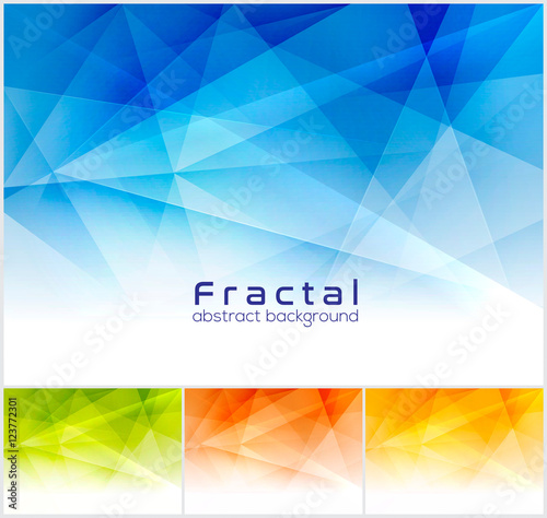 Fractal abstract background.