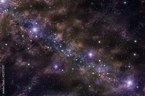 universe deep space star nebula © Iri_sha