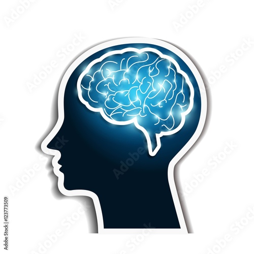 Human brain Vector
