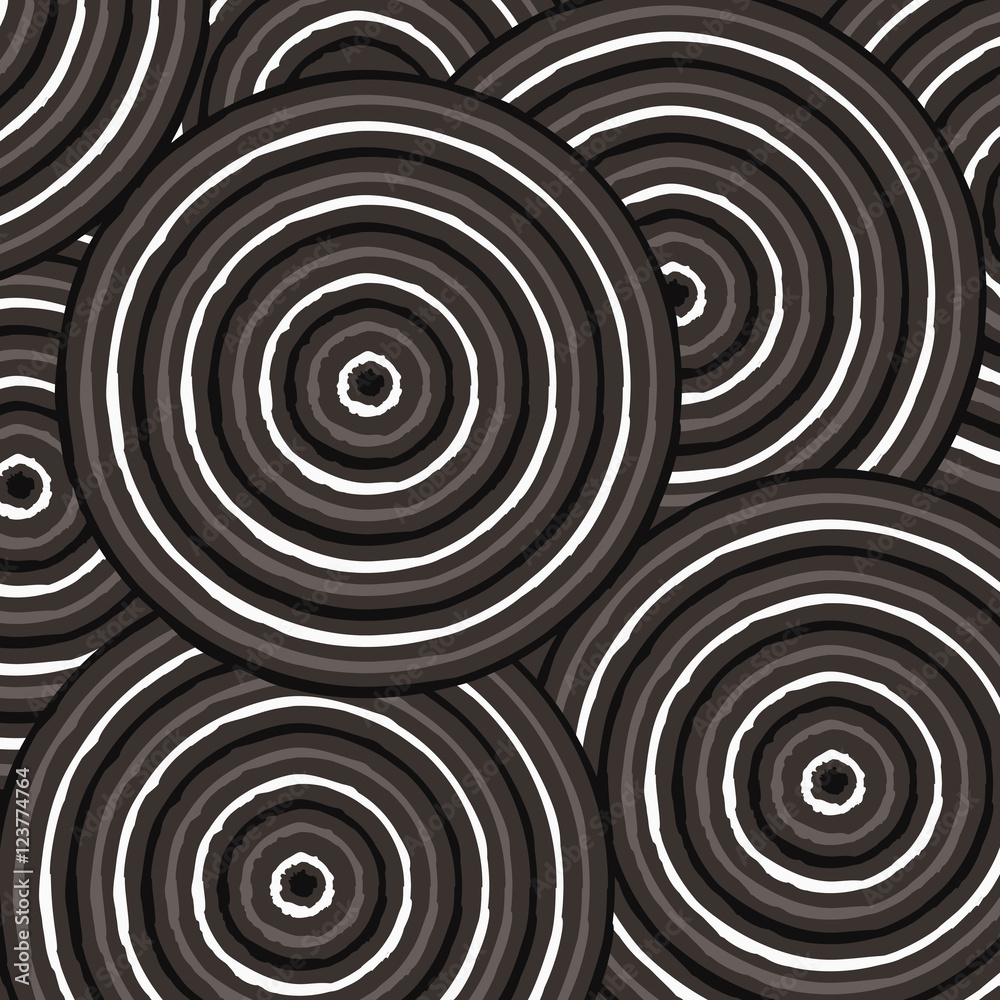 Abstract Aboriginal line painting in vector format. Abstract Aboriginal line painting in vector format.