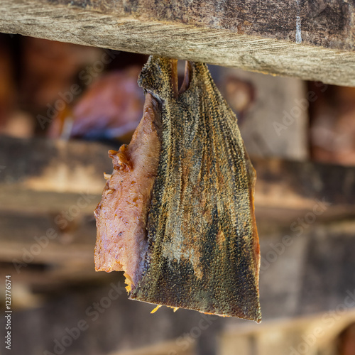 Iceland's fermented shark photo