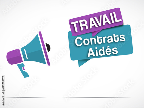 mégaphone : contrats aidés