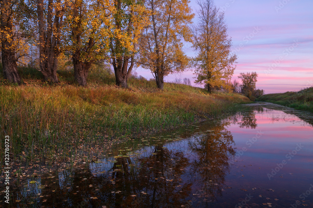 Obraz premium autumn evening